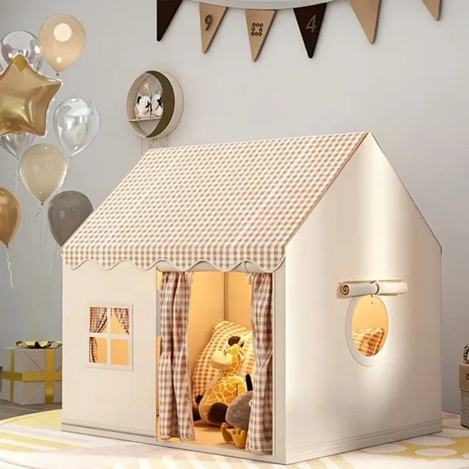 Tinduo 펫초 지텐트 하우스 고양이집 하우스, 1개, 카키