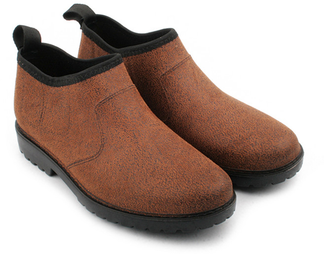 이에스슈즈 MRB03 레인부츠 - 남성 장화 비오는날 편안한 스판 숏 앵클부츠 경량 정장 부츠