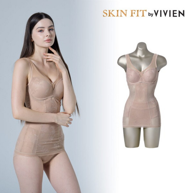 [비비안] 스킨 레이스 런닝형 쉐이퍼 2종