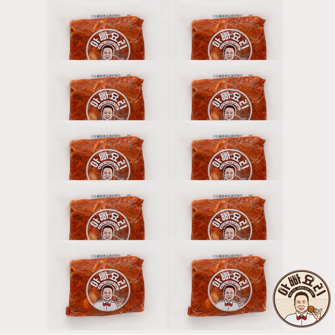 미트뱅크 아빠요리 고추장불고기 300g, 10개