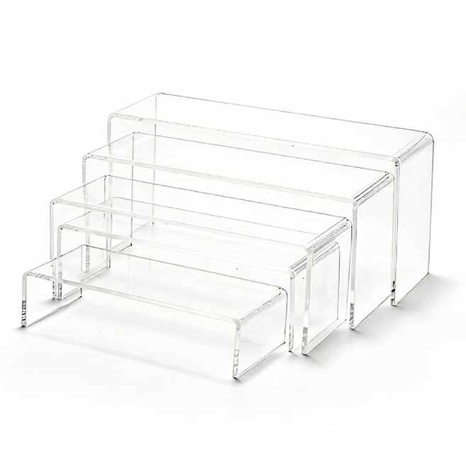 ANYOU 5단투명 아크릴 진열대 피규어진열장XZSJ, 투명, 5개