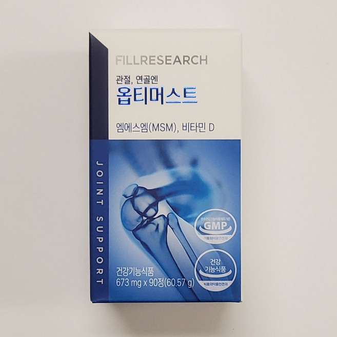 관절연골엔 옵티머스트 99.9% 1박스 관절 건강 케어, 90정, 1개
