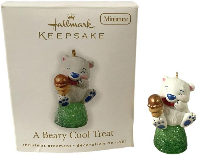 MINIATURE - A BERRY COOL TREAT HALLMARK ORNAMENT 360184 9287713515