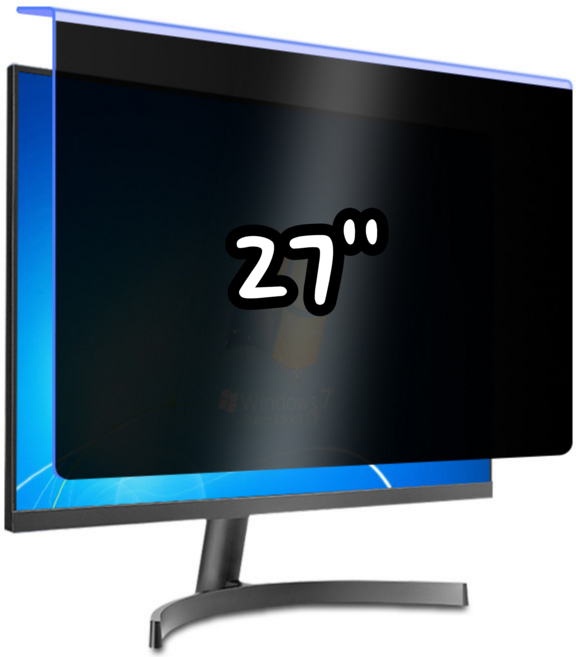 필름스테이션 걸이형 보안필름 23.6~27인치, 1개, 27인치 (613 x 356)