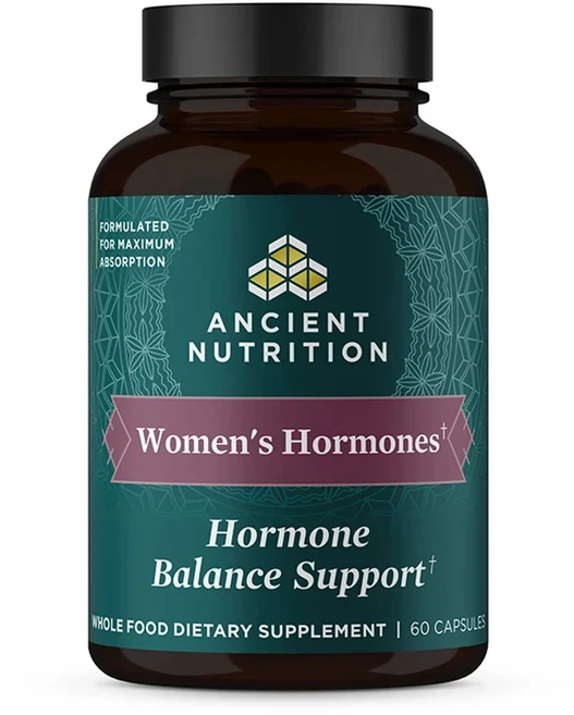 Humakellc 에이션션트 뉴트리션 여성 호르몬 스트레스 감소 에너지 지원 호르몬 균형 팔레오 케토 친화적 60정, 1개 - 쿠팡