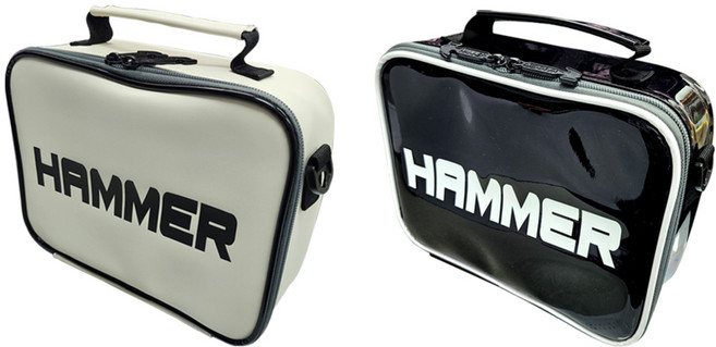 해피볼 - 2025 햄머 악세사리 파우치 볼링가방, PU-아이보리, 1개