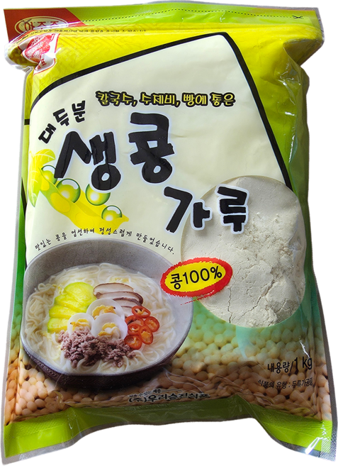 우리승진식품 멧돌표 생콩가루, 1개