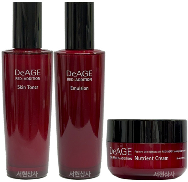 참존 디에이지 레드애디션 기초 3종세트, 1세트