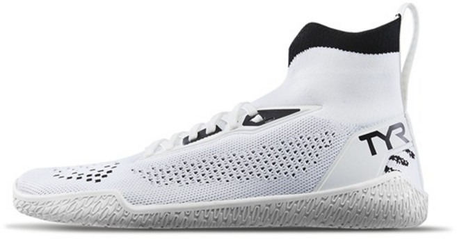 TYR DZLH-1 드롭제로 레이스 베어풋 하이탑 화이트블랙 티어 리프팅슈즈 데드리프트스웨커