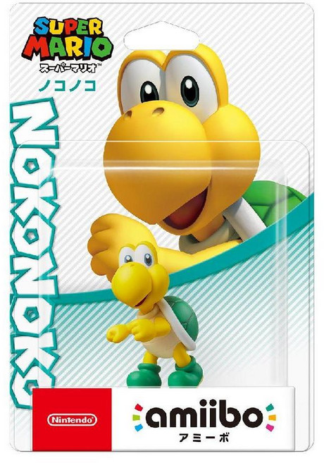 닌텐도 아미보 슈퍼마리오 시리즈 캐릭터 피규어 22종, 노코노코, 1개
