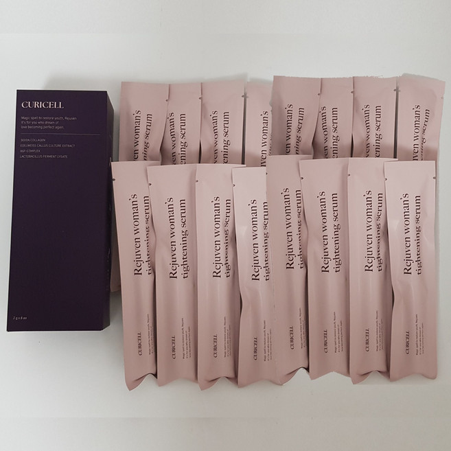 큐리셀 리쥬븐 세럼 여성청결제 8p, 16g, 2개