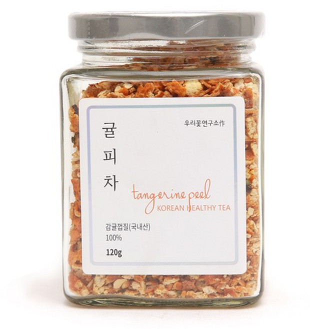 우리꽃연구소 귤피차 라지 120g, 1개, 1개입