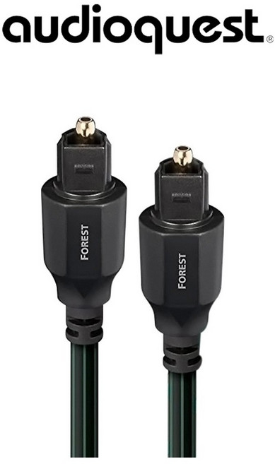 佑聲音響 美國 Audioquest Optical Forest 數位光纖線 高保真音質傳輸 適用於家庭影音設備, 1個, 0.75m