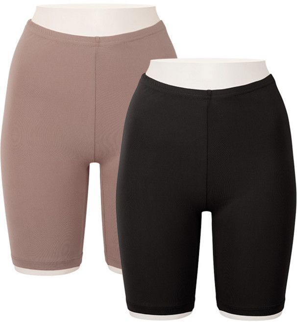 부드러운 기모 5부 속바지 학생 교복 골프 이너웨어