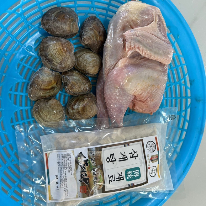 실속해신탕 보양식 세트, 3개, 1.3kg