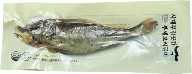 [홈쇼핑] 사대부집 곳간 부세 보리굴비, 3개, 110g