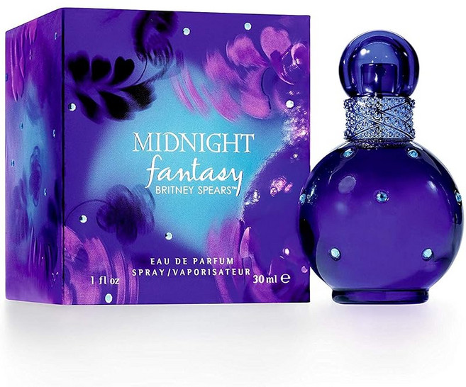 BRITNEY SPEARS 미드나이트 판타지 100ml 오드팔팜 스프레이, 1개, 1g