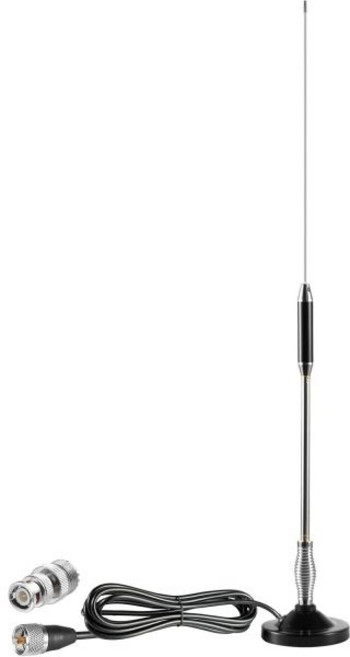 코브라 미들랜드 유니덴 맥슨 대통령 차량 트럭 이동식 핸드헬드 CB 라디오 경찰 스캐너 에이파구르용 장거리 27MHz 소프트 휩 마그네틱 베이스 안테나 PL259 BNC 수컷, Heavy Duty CB Antenna