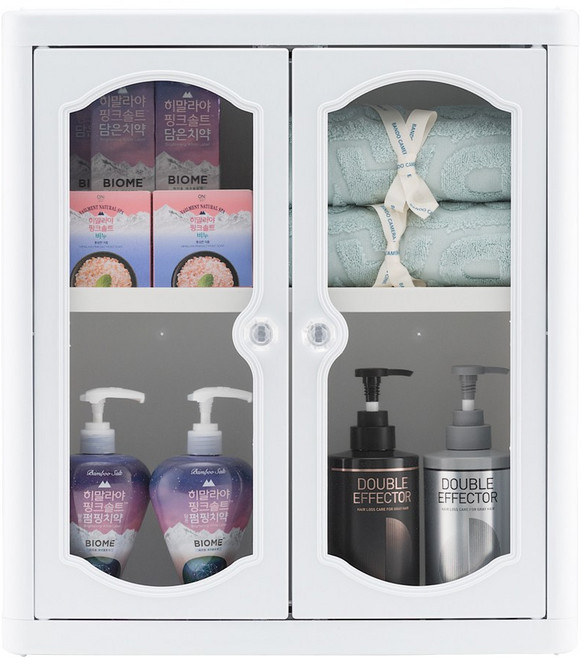 홈앤드림 vip 011 욕실장 소형, 화이트, 1개