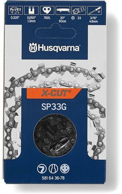 스웨덴생산 허스크바나 체인톱날 16인치 SP33G 66DL 20-33날 G3802EZ 440e 445e 435e 346 PS420 EA4301F G3801, 1개