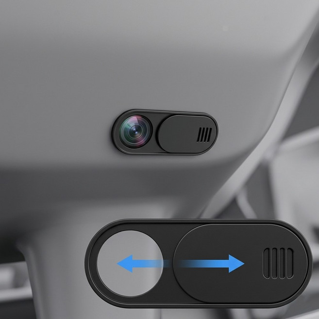 호환 테슬라 전모델 호환 실내 카메라 커버 노트북 맥북 웹캠 가리개 보안 스티커, 1개, B0288