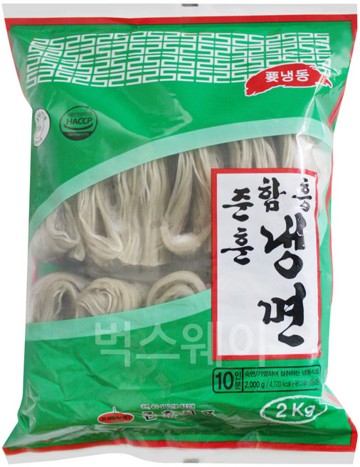 벅스웨이 준훈 함흥냉면 2kg, 1개