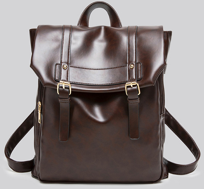 Asure 남여공용 소가죽 백팩 직장인 통근 대용량 가방