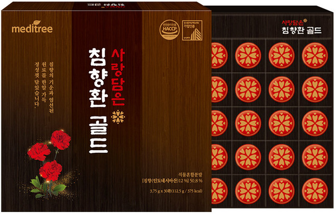 메디트리 사랑담은 침향환 골드, 112.5g, 1개