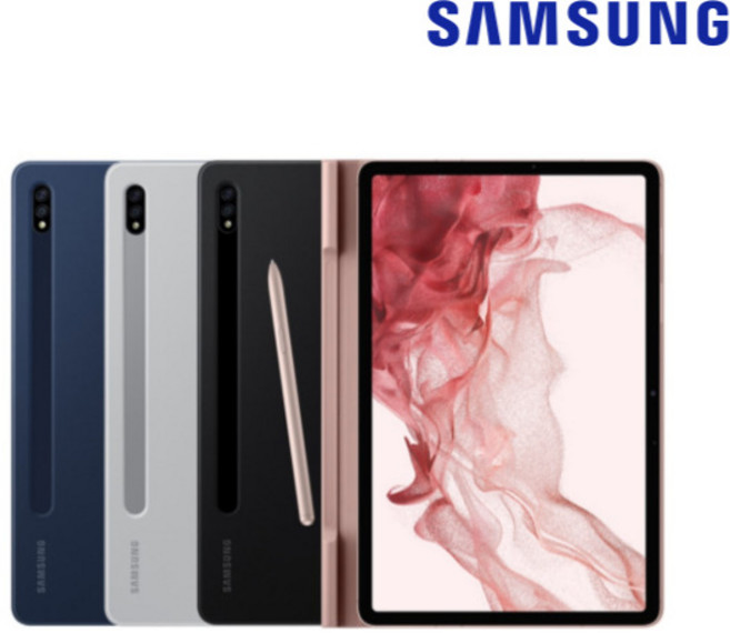 삼성전자 정품 갤럭시 탭 S7 / S8 북커버 케이스 (EF-BT870), 그레이