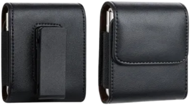 360도 회전 Z Flip 허리-벨트 가죽케이스