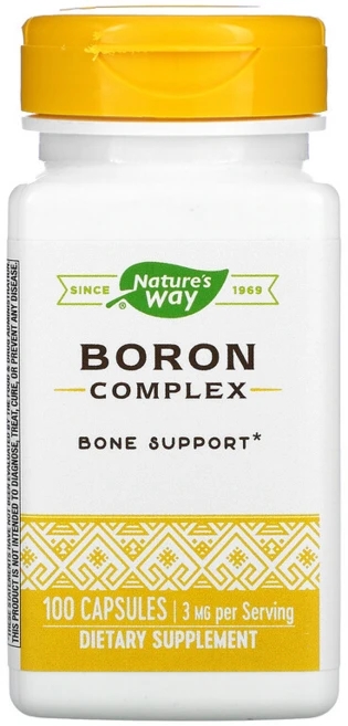 네이쳐스웨이 보론 붕소 복합물 Boron Complex 3 mg 100 캡슐 아스파르트산, 1개, 기본, 100정 - 쿠팡