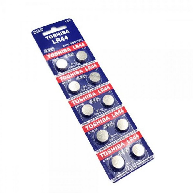 357A L1154 GPA76 SR44 AG13 건전지 LR44 원형 경보기, 1개