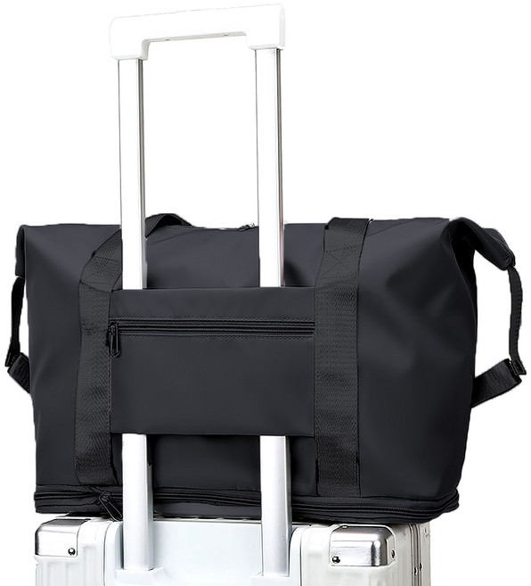 트래블 여행용 3단 변신 대용량 캐리어 결합 보스턴백