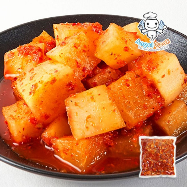 깔끔한 남도의참맛 별미가 여수 깍두기김치 2kg, 1개