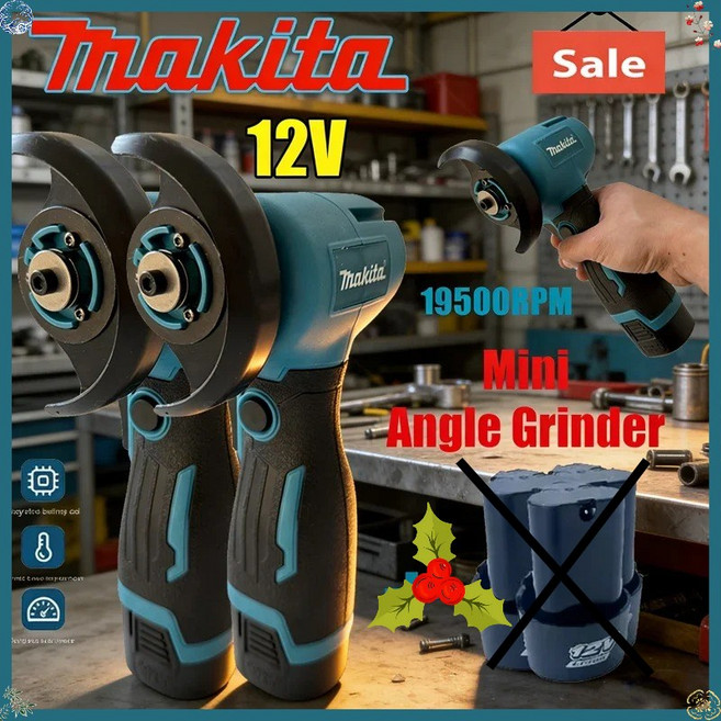 마키타 무선 앵글 그라인더 3인치 전기 절단 공구 원형 톱, 01 1 Charger, 1