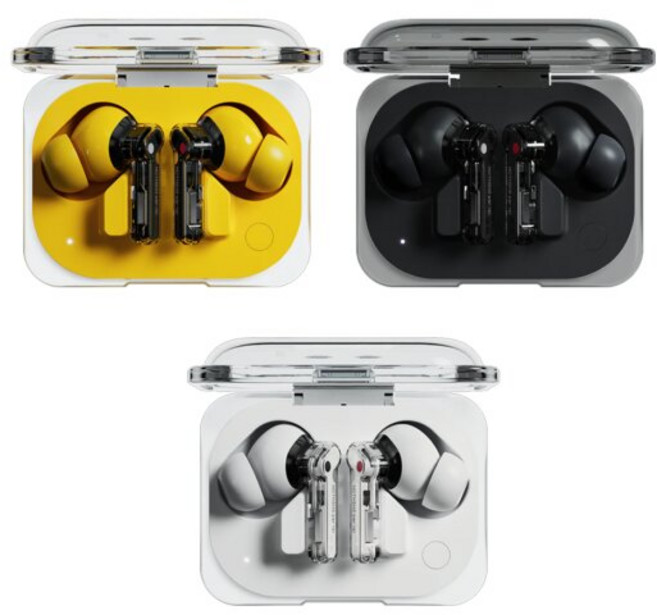 국내 배송 2024년 NOTHING Ear (a) 낫싱 이어 A 블루투스 무선 이어폰, 옐로우