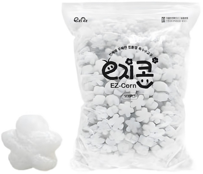 저학년 학교미술 꽃나무 만들기용 꽃모양 플레이콘 미술키트 붙이기놀이 미술수업, 1개, 흰색