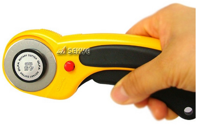 올파 다용도 재단용 원형 커터 공예 퀄트 안전 로타리 카타칼