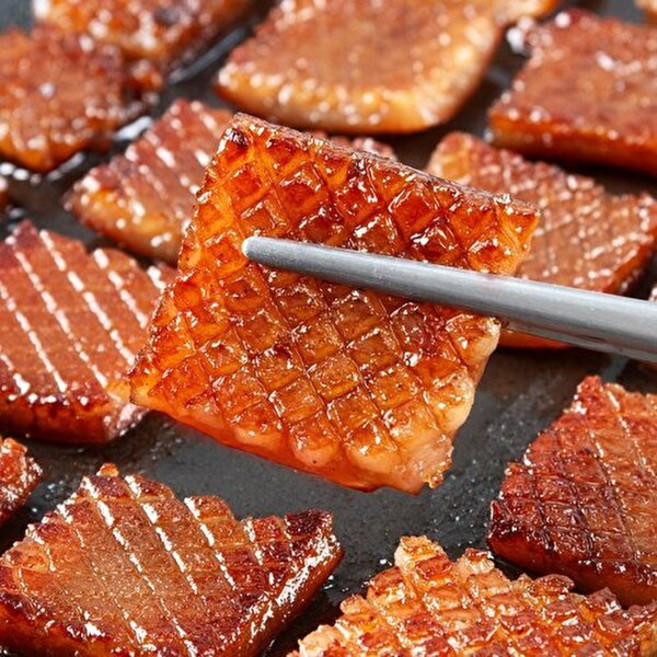 마녀바스켓 [T][마녀바스켓] 쫄깃쫄깃 국내산 벌집 돼지껍데기 500g x 4팩, 4개