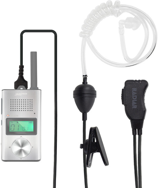 잘텍 JX-220 JX200 무전기 호환 튜브형 리시버 경호용 이어마이크 (IN-1000T)