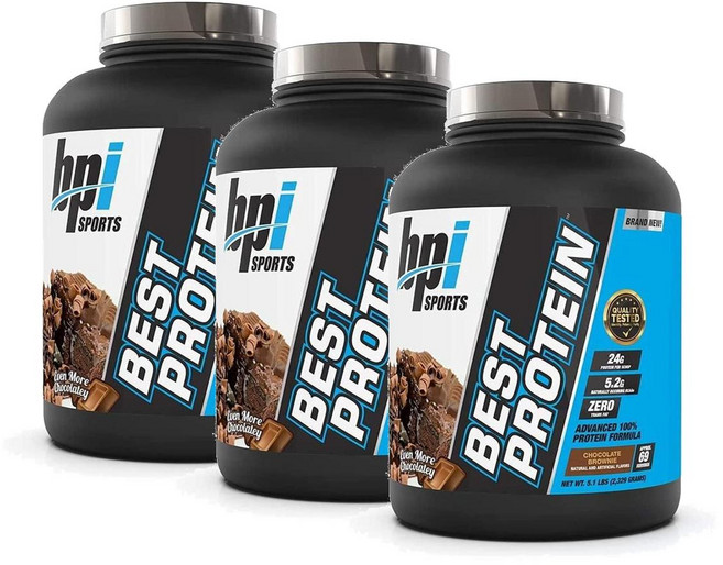 BPI 스포츠 베스트 프로틴 초콜릿브라우니맛 BPI Sports Best Protein, 3개, 2.33kg