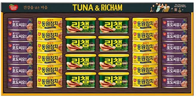 [동원] 튜나리챔 6호 선물세트, 1개