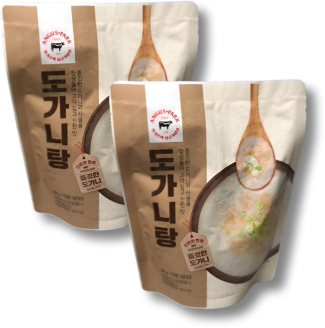 앵거스박 쫄깃한 도가니탕, 2개, 500g