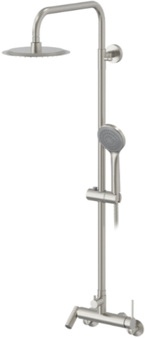 [에떼르노] E7-1006NB 니켈무광 3기능 레인샤워 각도조절기능, 니켈 무광, 1개