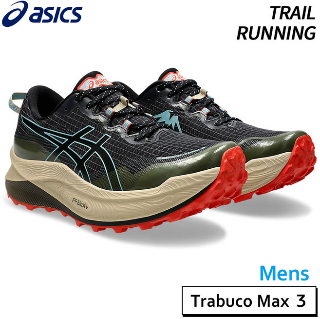 24AW 아식스 트라부코 맥스 3 트레일 1011B800-002 런닝화