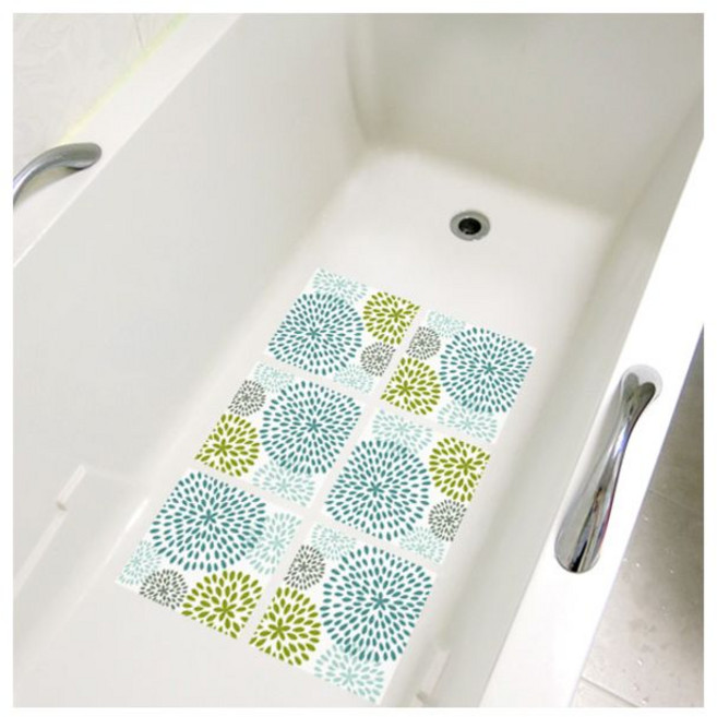 욕조미끄럼방지스티커 논슬립 아기욕조 욕조전용 패드 6장, 6개