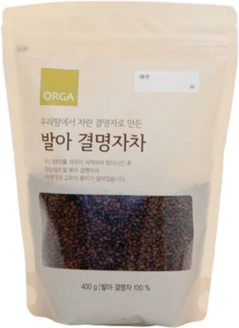 올가홀푸드 발아 결명자차, 400g, 1개입, 4개