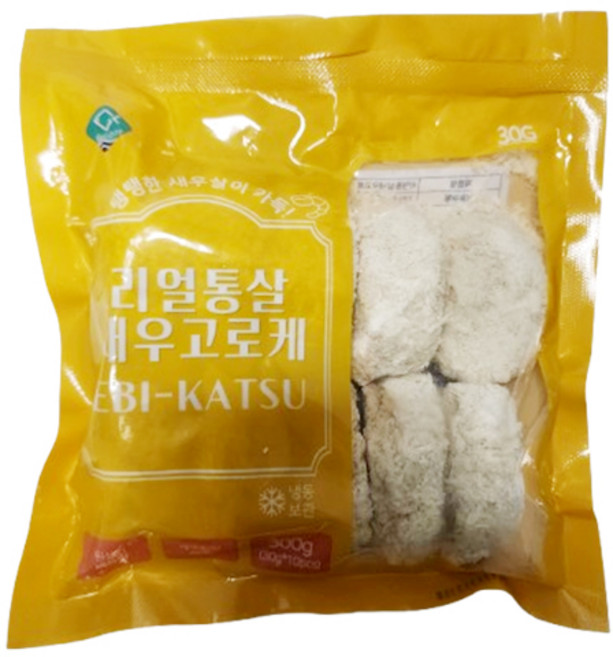 통살새우 고로케 300g, 10개