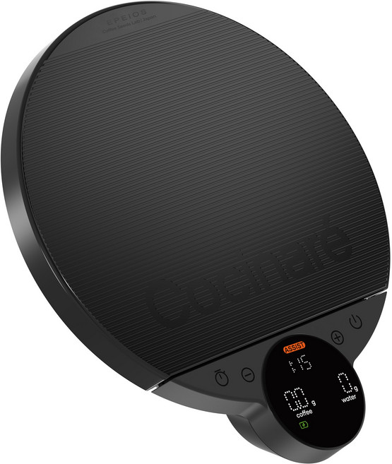 EPEIOS 에페이오스 스마트 커피저울 핸드드립 브루잉 스케일 BALANCE Lite, CES-212, 고야 에보니 블랙, 1kg