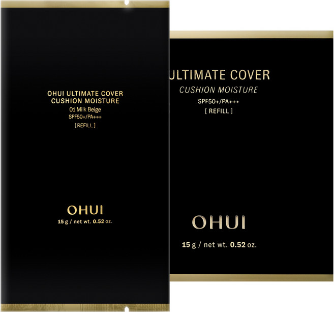 오휘 얼티밋 커버 쿠션 모이스처 리필 15g, 01호 밀크베이지, 1개